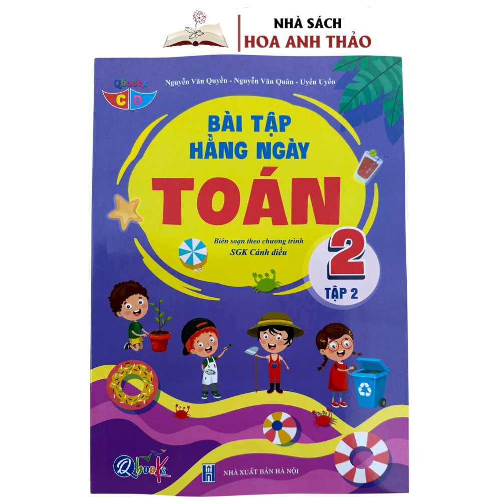 Sách - Combo Bài Tập Hàng Ngày Toán Và Tiếng Việt Lớp 2 - Cánh Diều - Học Kì 2