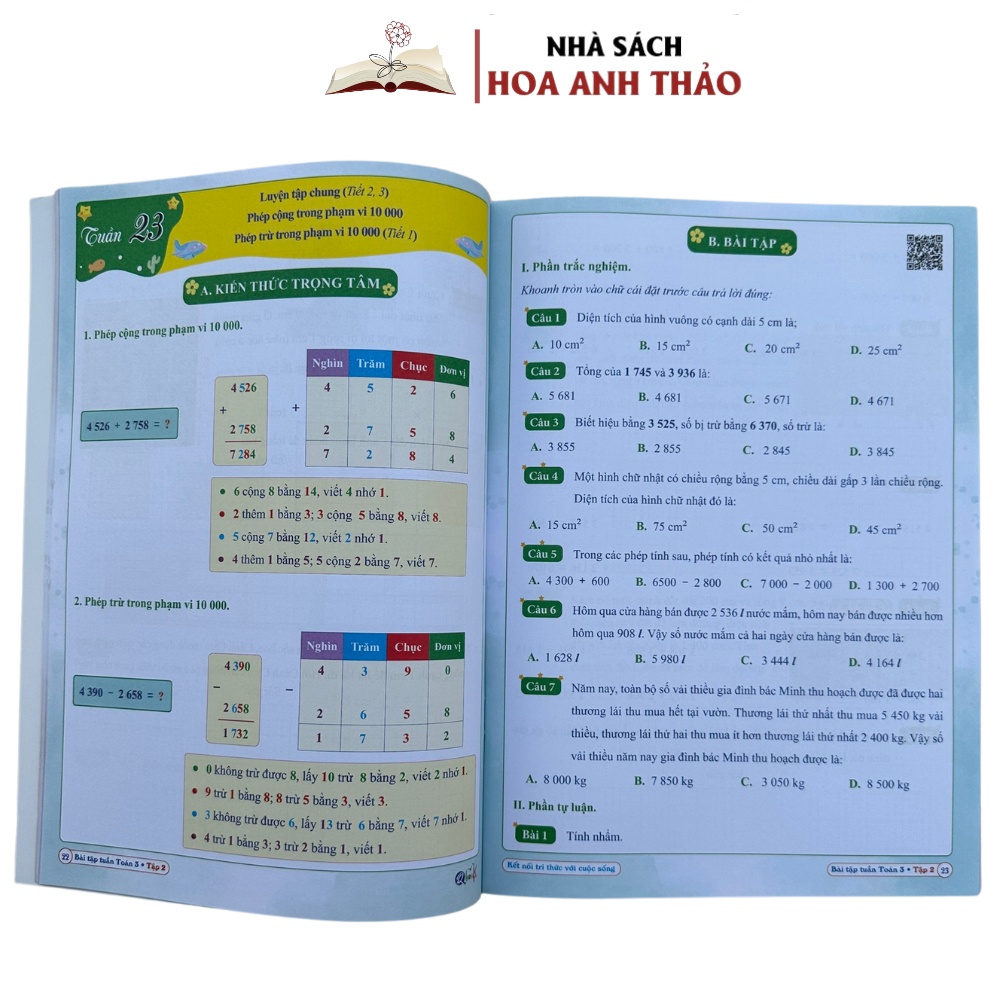 Sách - Combo Bài Tập Tuần Và Đề Kiểm Tra Toán - Tiếng Việt Lớp 3 Kết Nối Tri Thức Với Cuộc Sống