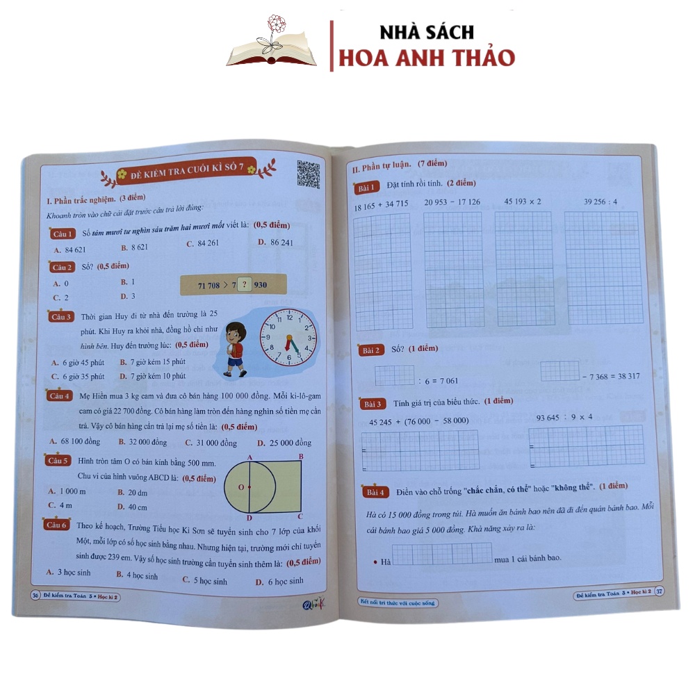 Sách - Combo Bài Tập Tuần Và Đề Kiểm Tra Toán - Tiếng Việt Lớp 3 Kết Nối Tri Thức Với Cuộc Sống