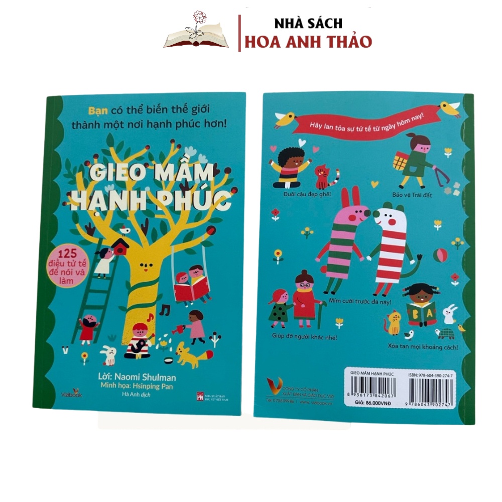 Sách - Gieo Mầm Hạnh Phúc - Hãy lan tỏa sự tử tế ngày hôm nay