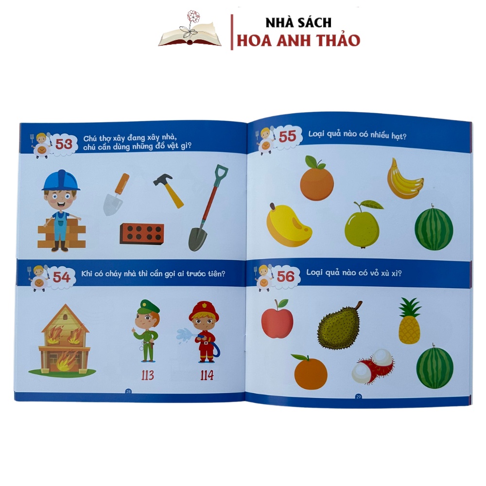 Sách - 30 Ngày Phát Triển Trí Tuệ Tủ Sách Rèn Luyện Trí Thông Minh Dành Cho Trẻ 2-4 Tuổi