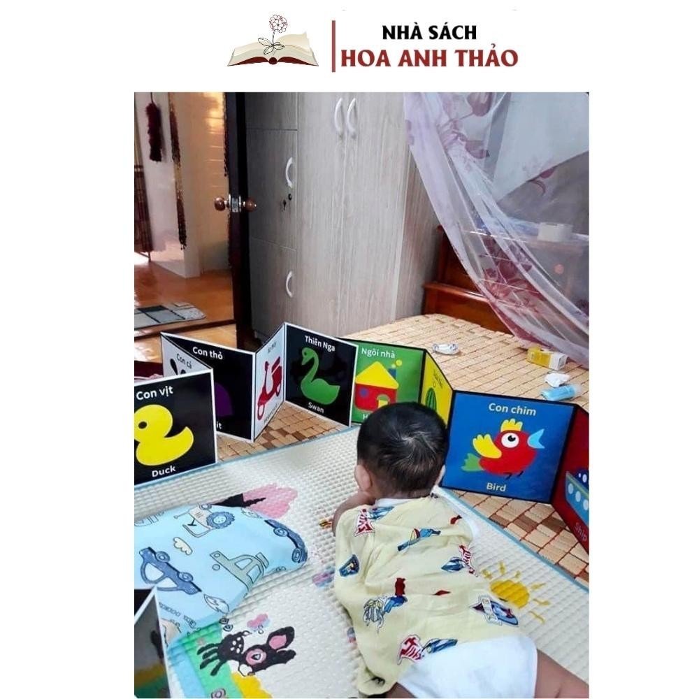 Tranh Kích Thích Thị Giác Cho Trẻ Sơ Sinh Trọn Bộ Hàng Việt Nam Dành Cho Bé 0-2 Tuổi