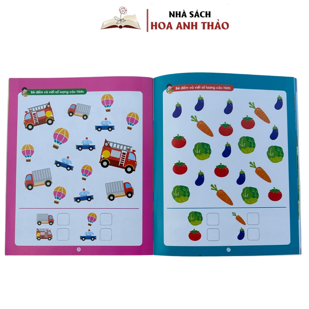 Sách - 30 Ngày Phát Triển Trí Tuệ Tủ Sách Rèn Luyện Trí Thông Minh Dành Cho Trẻ 2-4 Tuổi