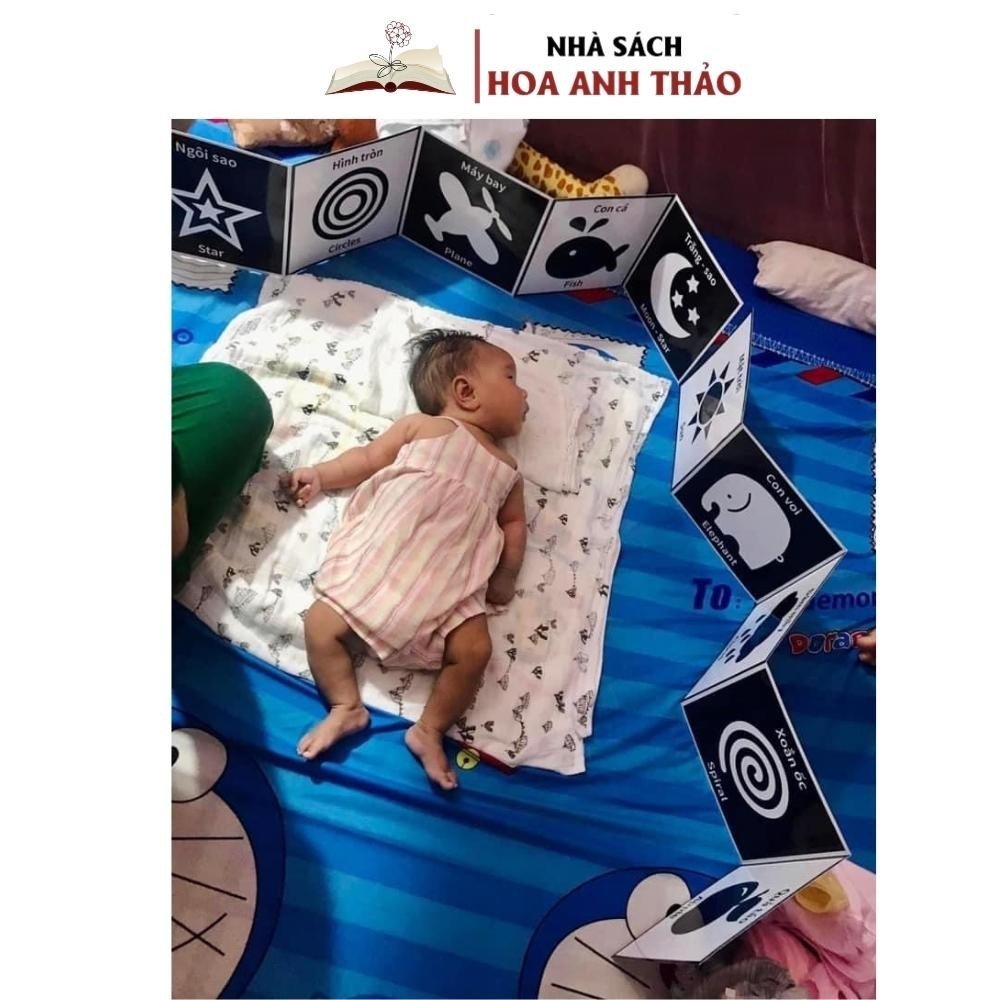 Tranh Kích Thích Thị Giác Cho Trẻ Sơ Sinh Trọn Bộ Hàng Việt Nam Dành Cho Bé 0-2 Tuổi