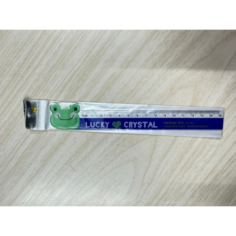 Thước Kẻ Nhựa Cho Học Sinh Hình Động Vật Dài 15cm