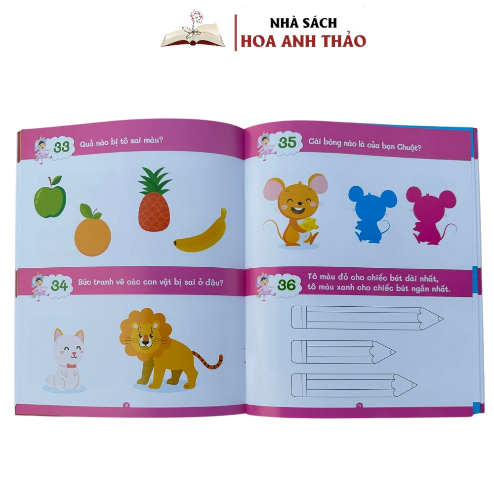 Sách - 30 Ngày Phát Triển Trí Tuệ Tủ Sách Rèn Luyện Trí Thông Minh Dành Cho Trẻ 2-4 Tuổi