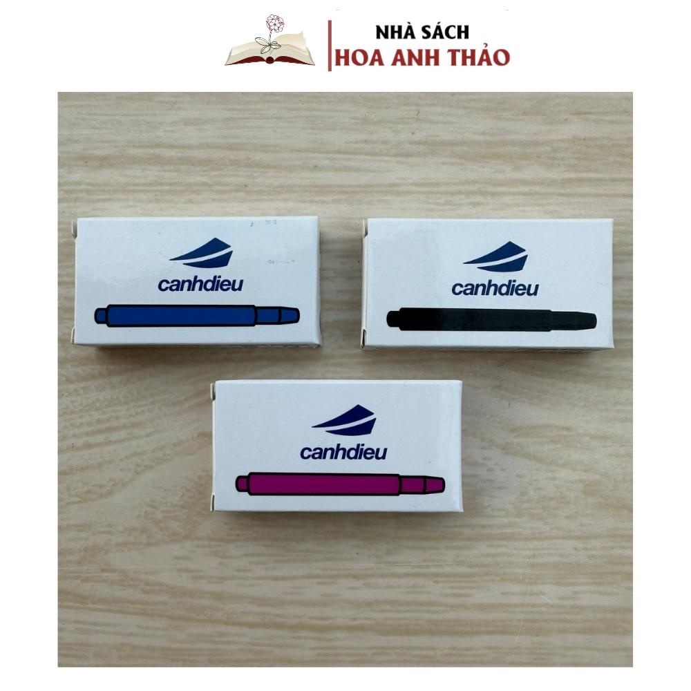 Hộp 10 Ống Mực Nhanh Khô Và Phổ Thông Cánh Diều 1,1ml ( Loại 2 Đầu Cắm )