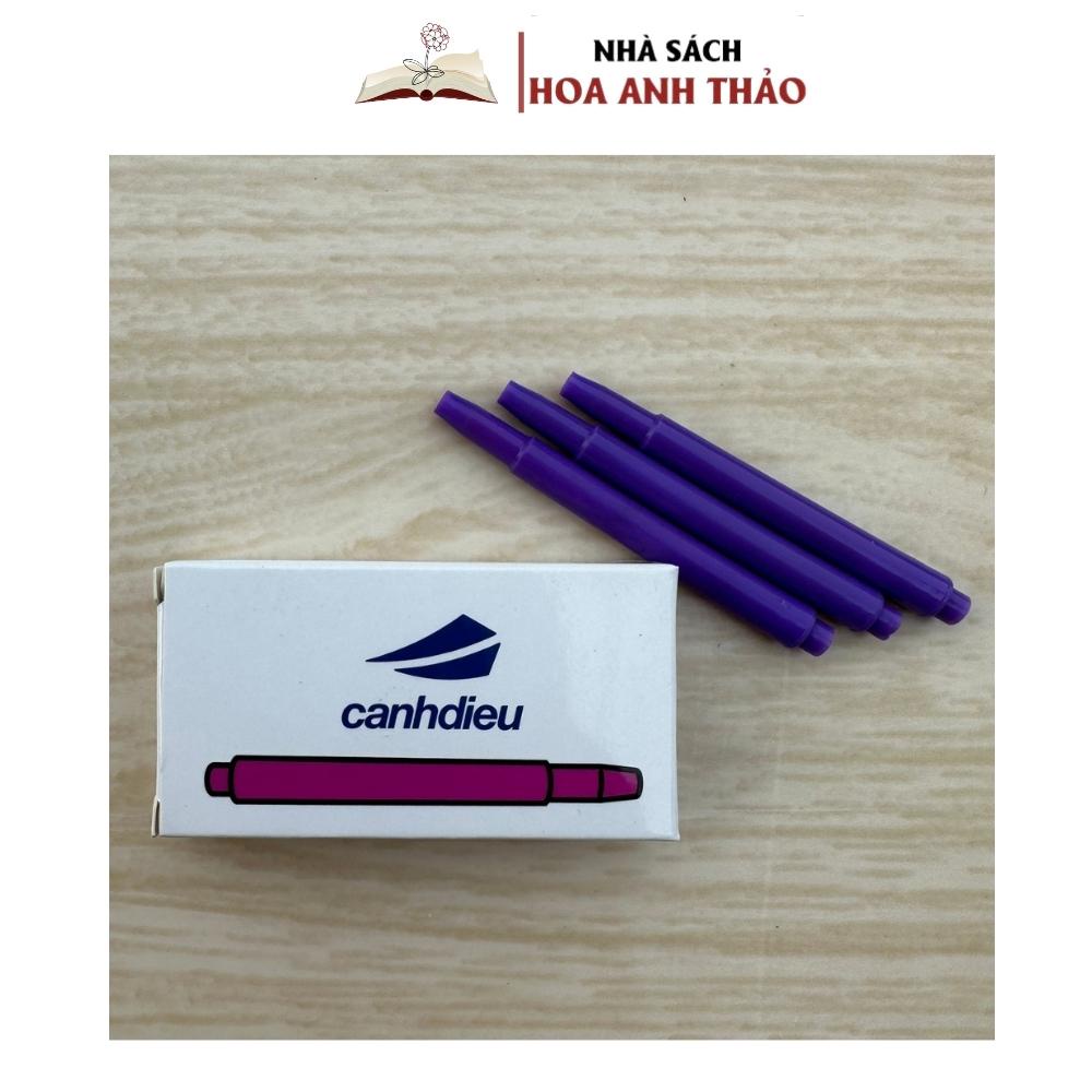 Hộp 10 Ống Mực Nhanh Khô Và Phổ Thông Cánh Diều 1,1ml ( Loại 2 Đầu Cắm )