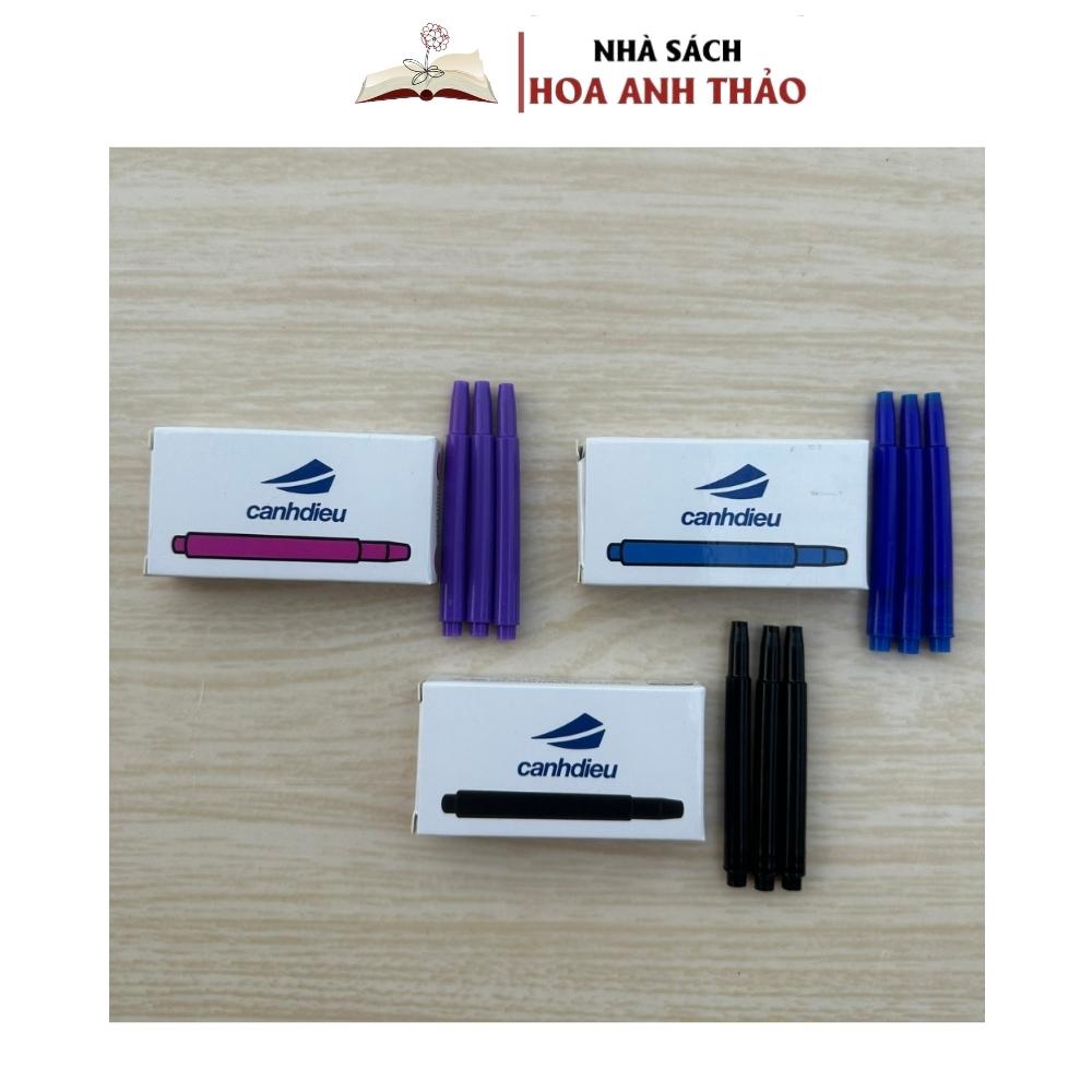 Hộp 10 Ống Mực Nhanh Khô Và Phổ Thông Cánh Diều 1,1ml ( Loại 2 Đầu Cắm )