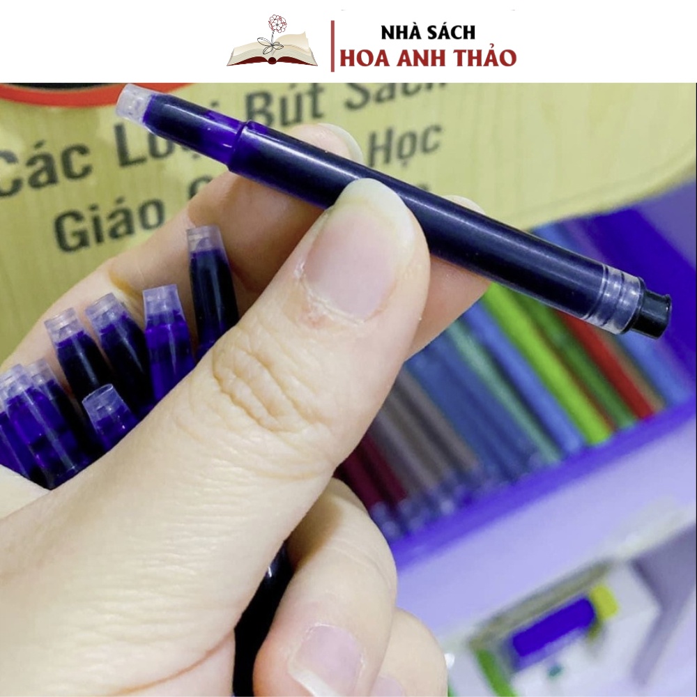 Hộp 10 Ống Mực Nhanh Khô Và Phổ Thông Cánh Diều 1,1ml ( Loại 2 Đầu Cắm )