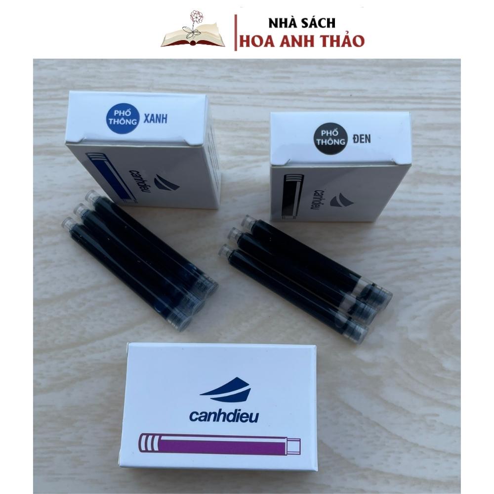 Hộp 10 Ống Mực Nhanh Khô Và Phổ Thông Cánh Diều 1,3ml (Loại 1 Đầu Cắm)