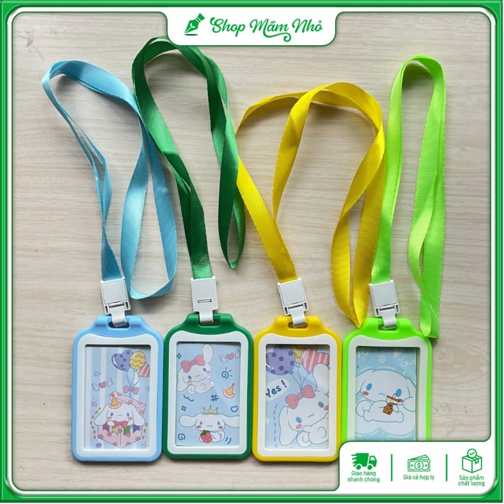 Dây Đeo Thẻ Học Sinh - Sinh Viên - Nhân Viên Văn  Thẻ Dọc