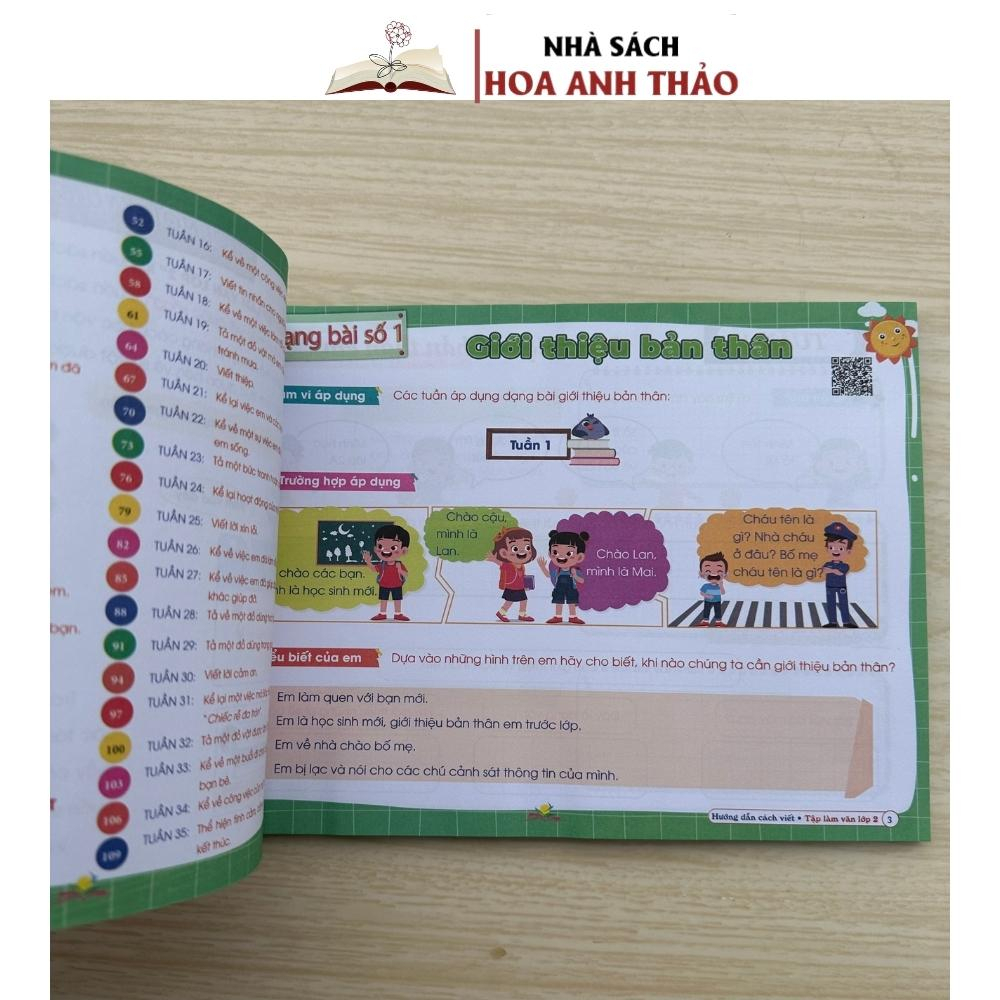 Sách - Hướng dẫn cách viết TẬP LÀM VĂN Lớp 2 - Kết nối tri thức với cuộc sống - Cả năm