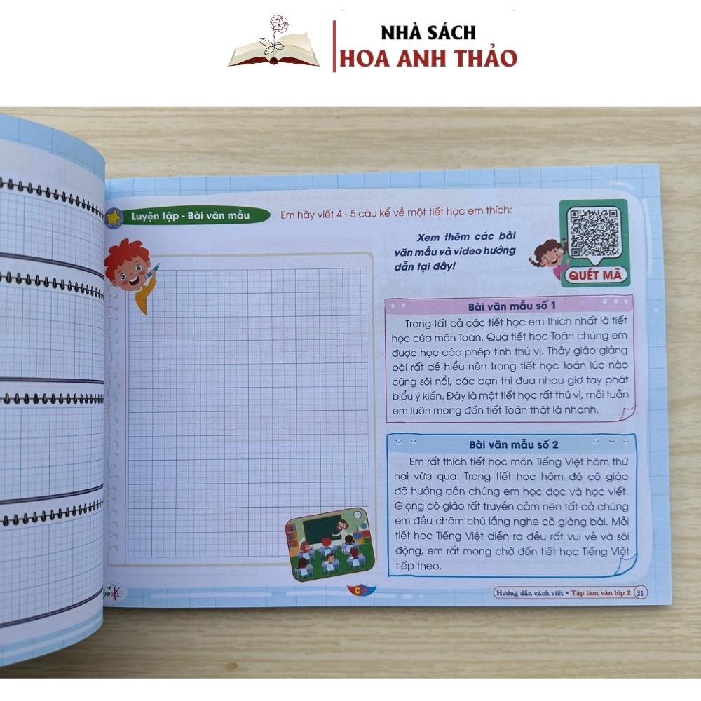 Sách - Hướng Dẫn Cách Viết Tập Làm Văn Lớp 2 - Cánh Diều (Cả Năm)