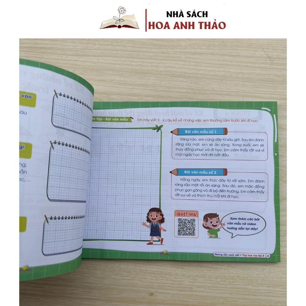 Sách - Hướng dẫn cách viết TẬP LÀM VĂN Lớp 2 - Kết nối tri thức với cuộc sống - Cả năm