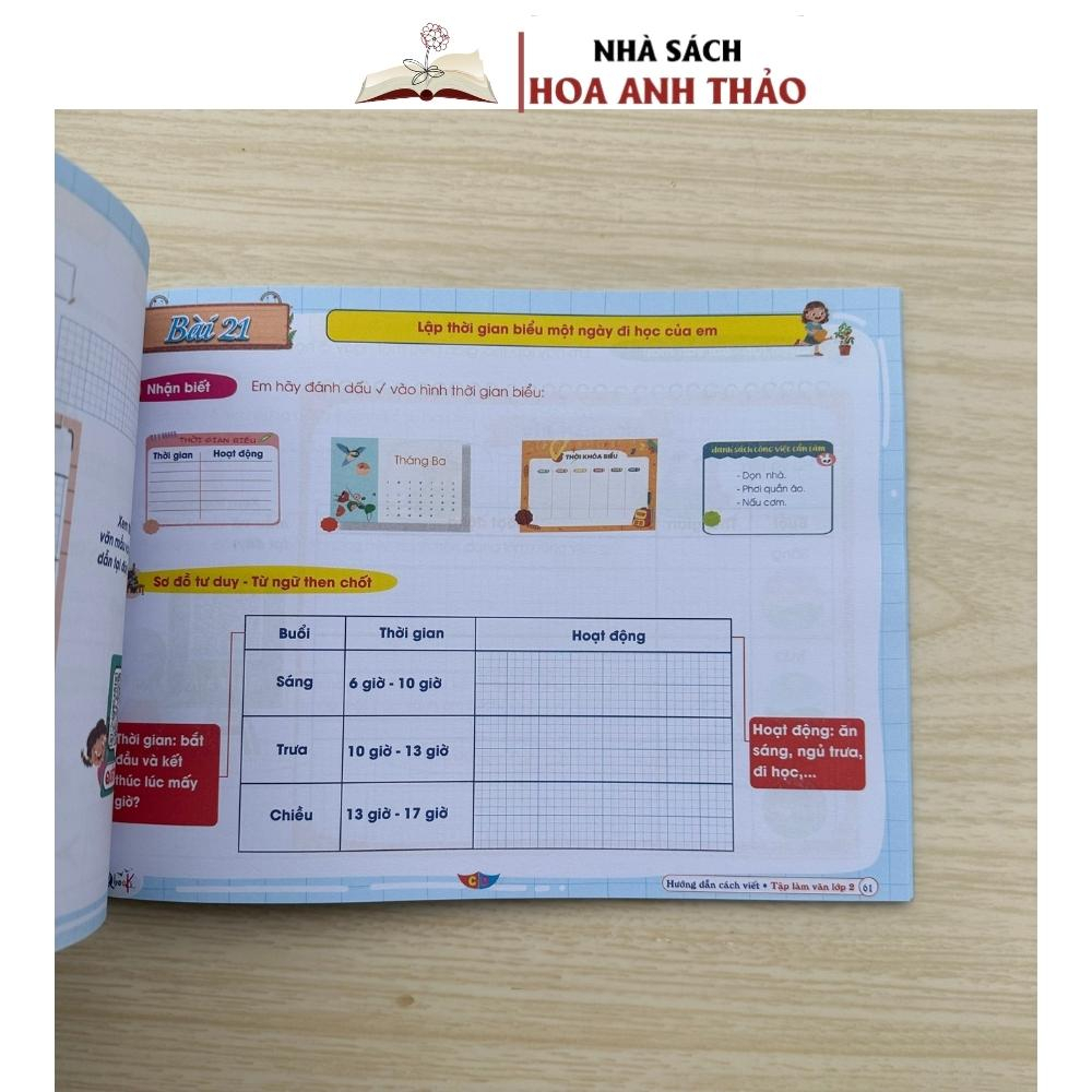 Sách - Hướng Dẫn Cách Viết Tập Làm Văn Lớp 2 - Cánh Diều (Cả Năm)