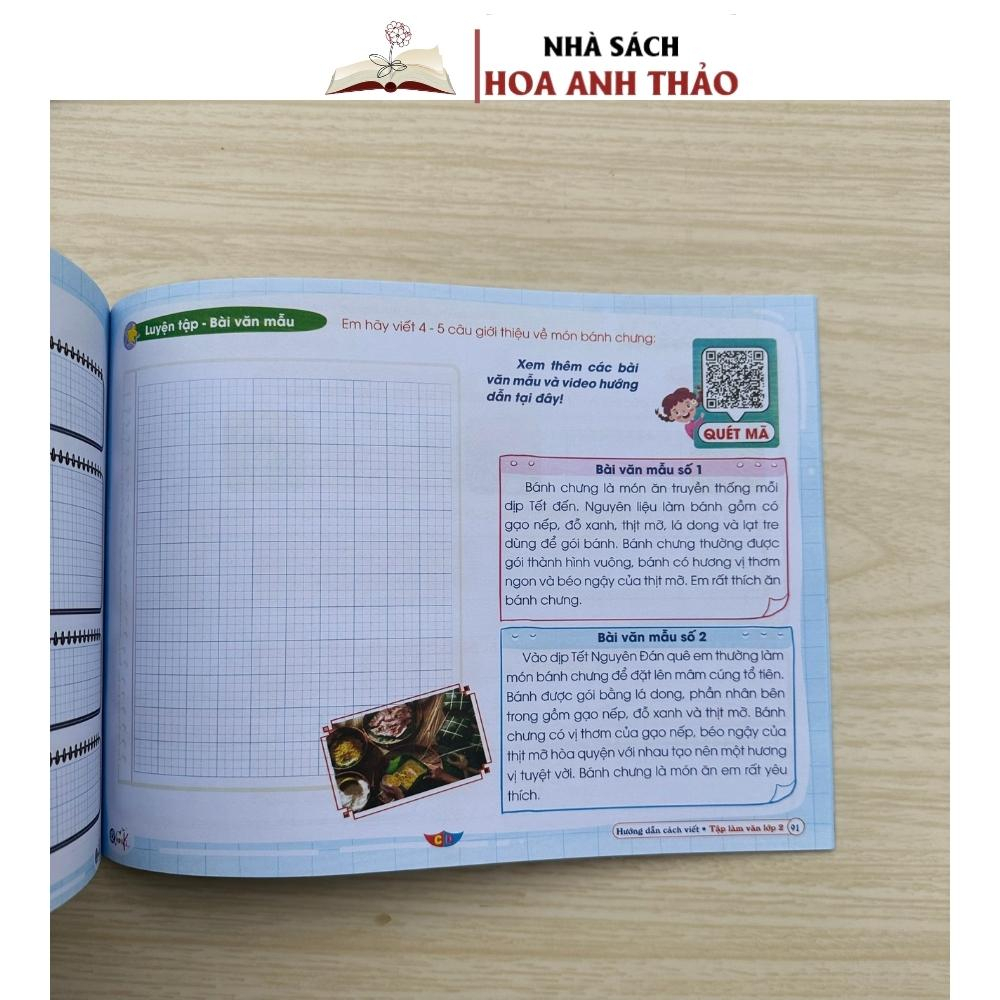 Sách - Hướng Dẫn Cách Viết Tập Làm Văn Lớp 2 - Cánh Diều (Cả Năm)