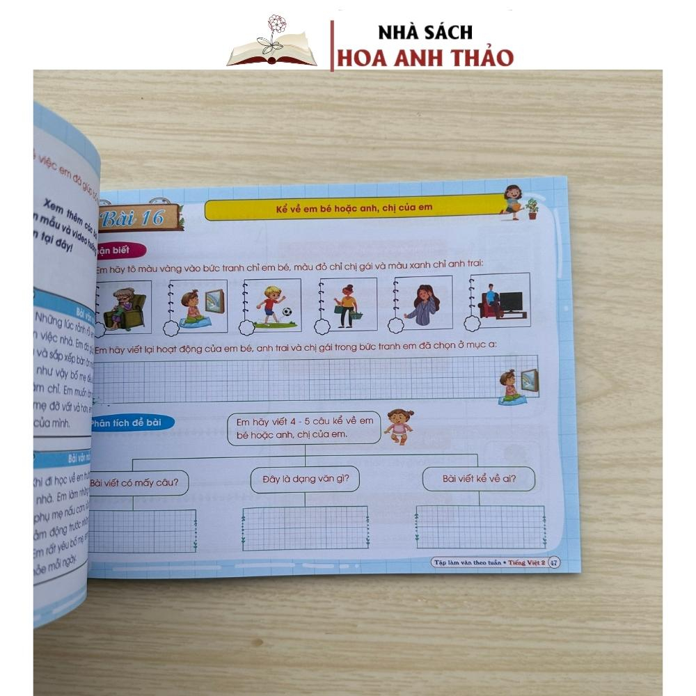Sách - Hướng Dẫn Cách Viết Tập Làm Văn Lớp 2 - Cánh Diều (Cả Năm)