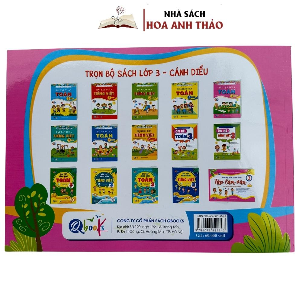 Sách - Hướng dẫn cách viết TẬP LÀM VĂN Lớp 3 - Cánh Diều - Cả năm (1 cuốn)