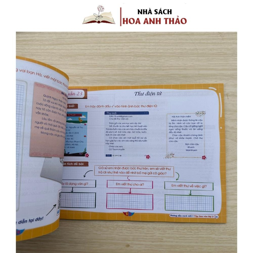 Sách - Hướng dẫn cách viết TẬP LÀM VĂN Lớp 3 - Cánh Diều - Cả năm (1 cuốn)