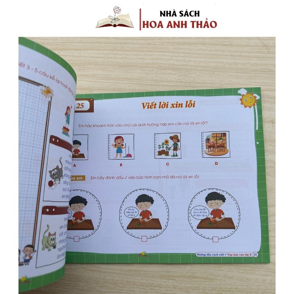Sách - Hướng dẫn cách viết TẬP LÀM VĂN Lớp 2 - Kết nối tri thức với cuộc sống - Cả năm