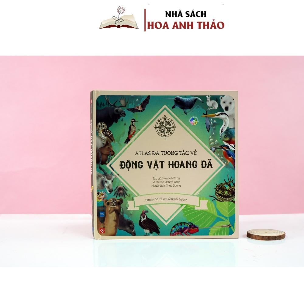 Sách - Atlas Đa Tương Tác Về Động Vật Hoang Dã