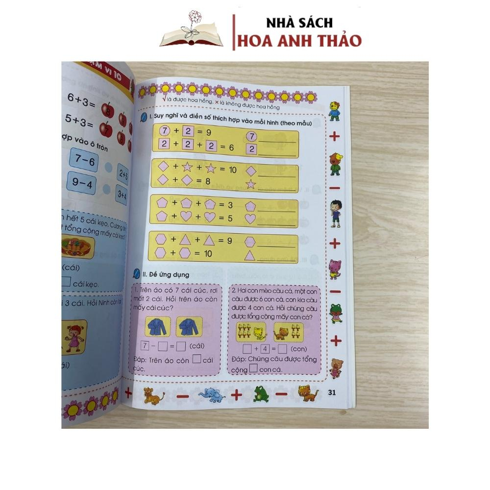 Sách - Bé Học Toán Cộng Trừ Trong Phạm Vi 10 - 50 - 100