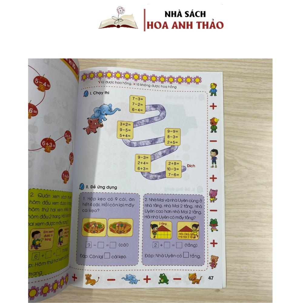 Sách - Bé Học Toán Cộng Trừ Trong Phạm Vi 10 - 50 - 100