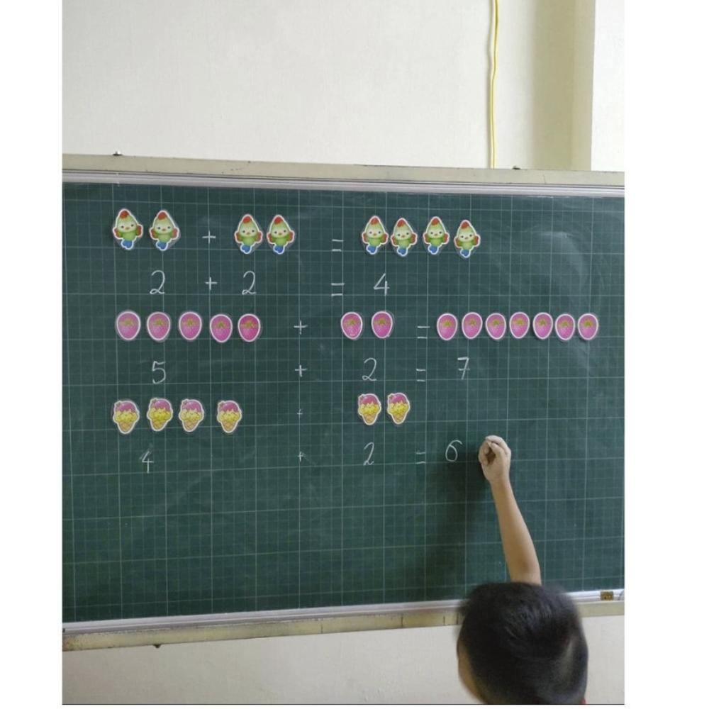 Combo 100 hình ngộ nghĩnh để dạy bé học toán