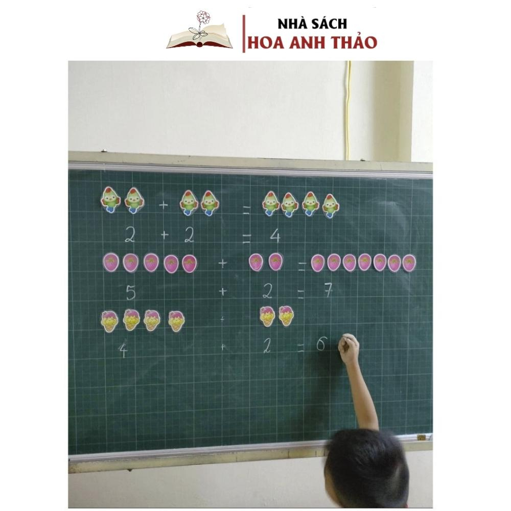 Set Học Trực Quan 100 Hình Ngộ Nghĩnh Để Dạy Bé Học Toán Tuấn Việt