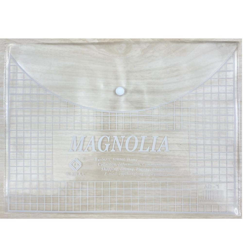 Bìa đựng tài liệu văn phòng phẩm A4-F4 my clear bag trong suốt