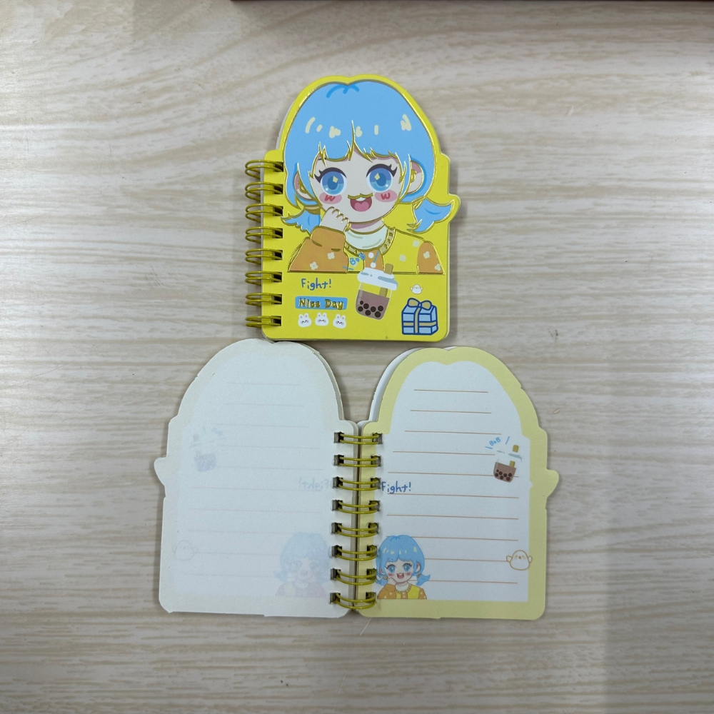 Sổ tay mini nhiều hình cute sổ lò xo A7