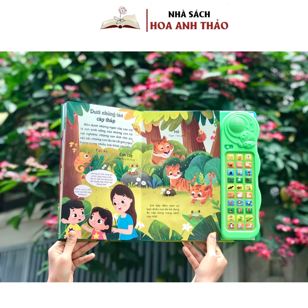 Sách Âm Thanh - Thế Giới Động Vật Tương Tác