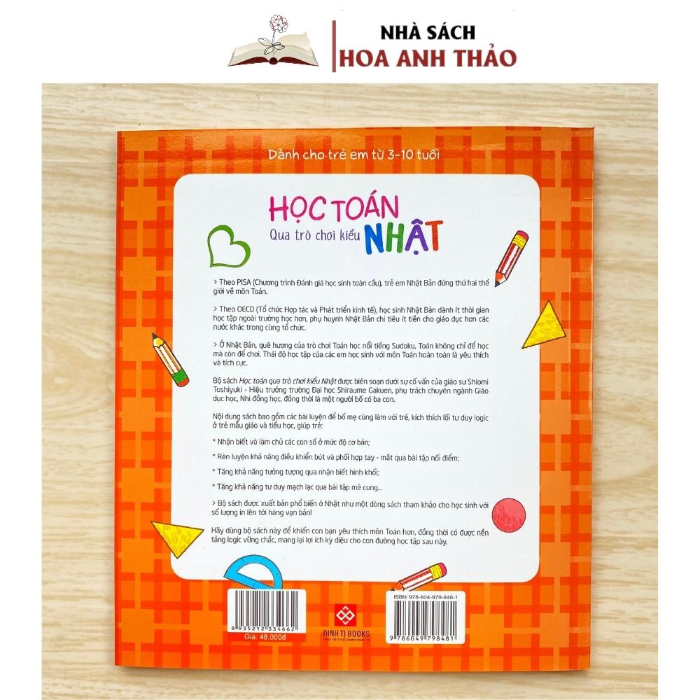 Sách - Học Toán Qua Trò Chơi Kiểu Nhật