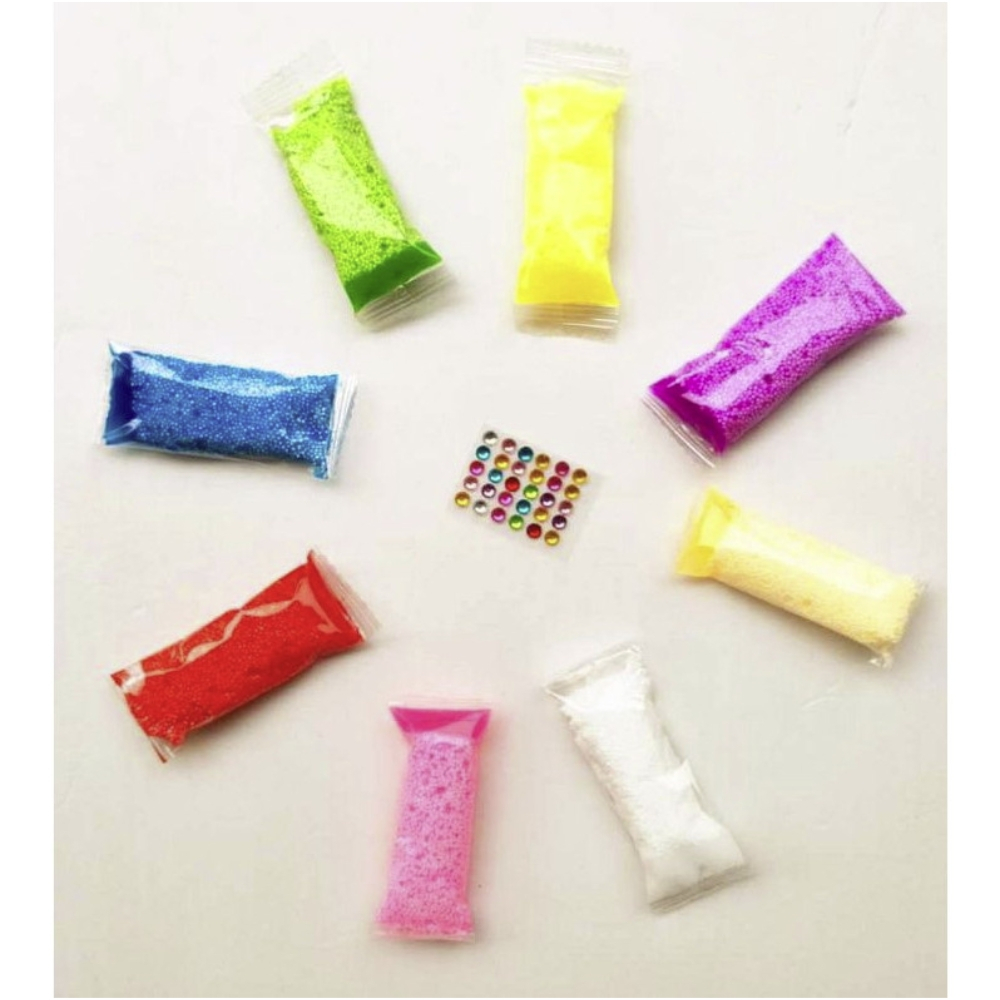 Đồ Chơi Tô Màu Tranh Mút Xốp Gỗ Slime