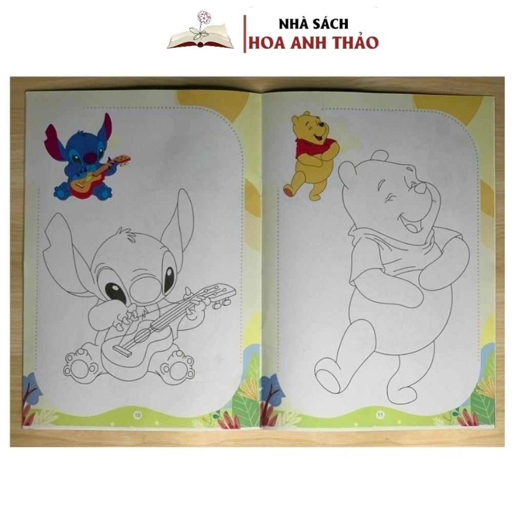 Sách Tô Màu - Bộ 20 Cuốn Tô Màu Cho Bé Nhiều Chủ Đề Cho Bé Thoả Sức Sáng Tạo