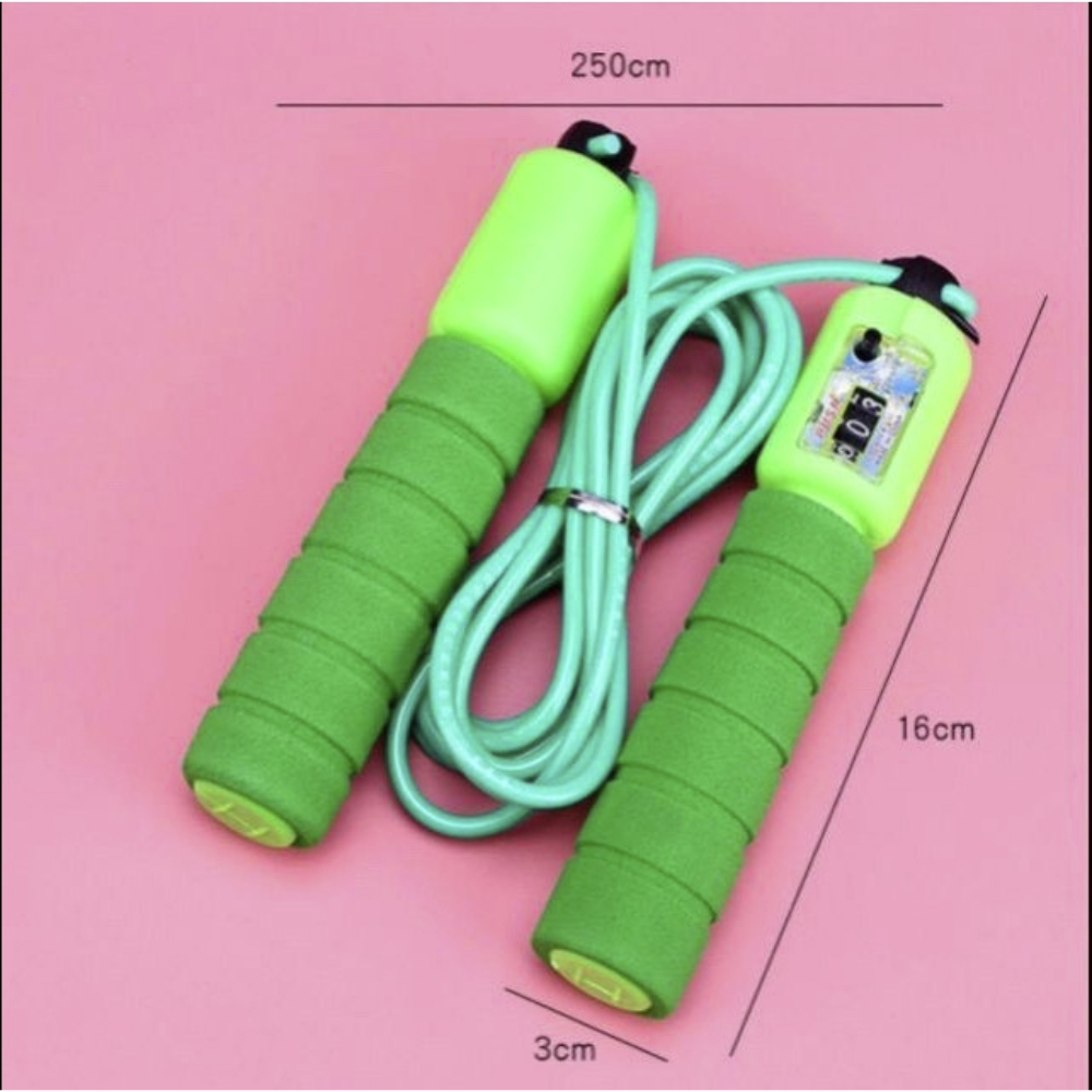 Bộ Dụng Cụ Nhảy Dây Tập Thể Dục Có Đếm Số Vòng