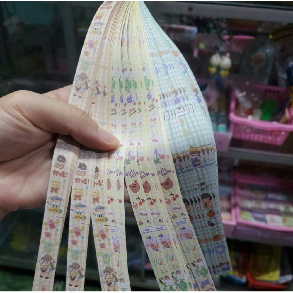 Giấy Gấp Sao Họa  Kèm Hộp Ngoài
