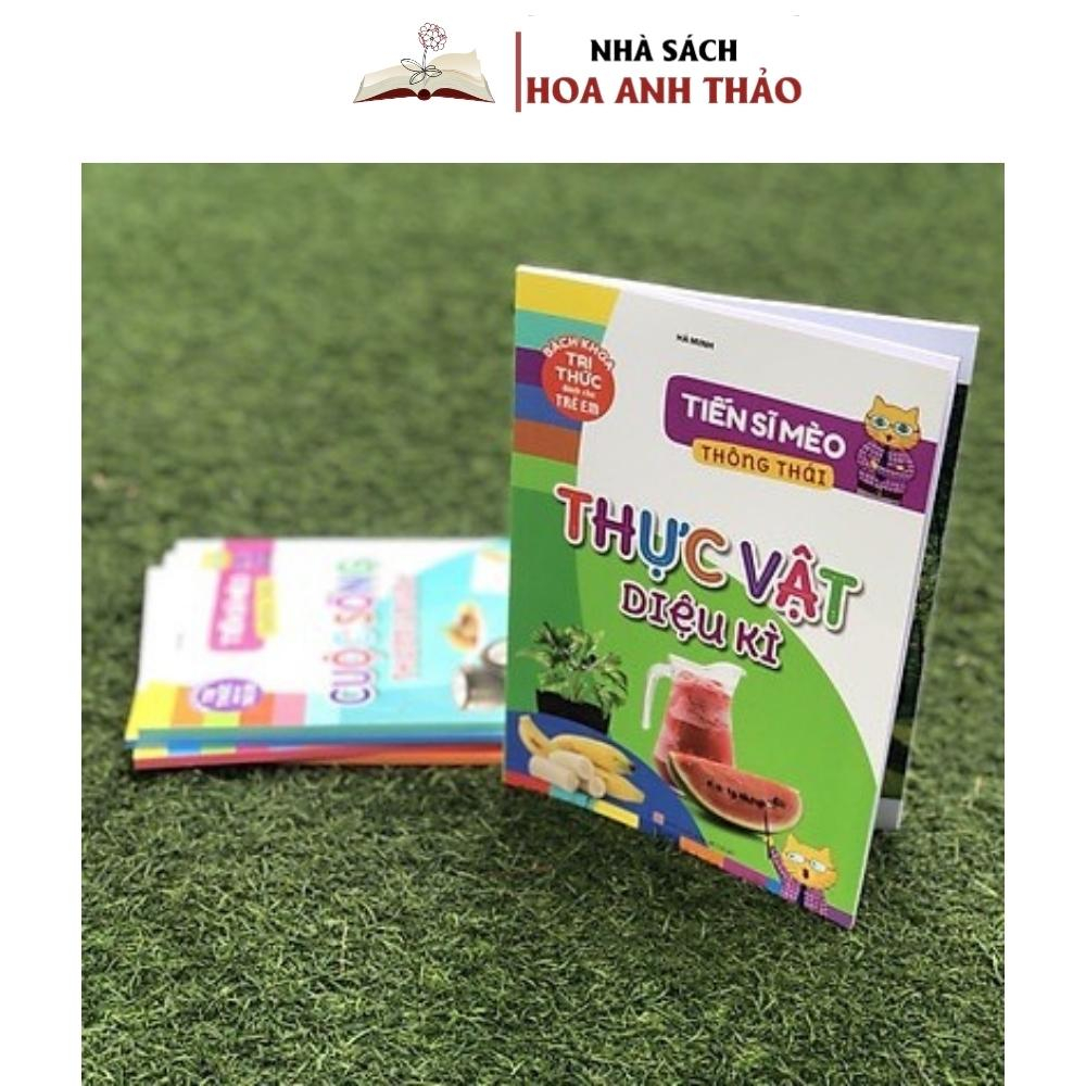 Sách - Bách Khoa Tri Thức Cho Trẻ Em - Tiến Sĩ Mèo Thông Thái (Bộ 5 Cuốn)