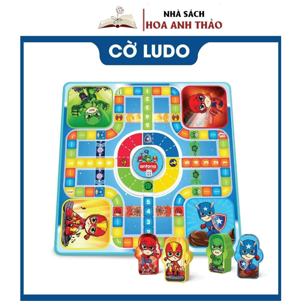 Đồ Chơi Antona 2 In 1 - Cờ LUDO (Cờ Cá Ngựa)