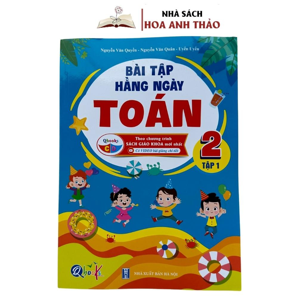 Sách Bài Tập Hằng Ngày Toán - Tiếng Việt Lớp 2 Tập 1  ( Cánh Diều )