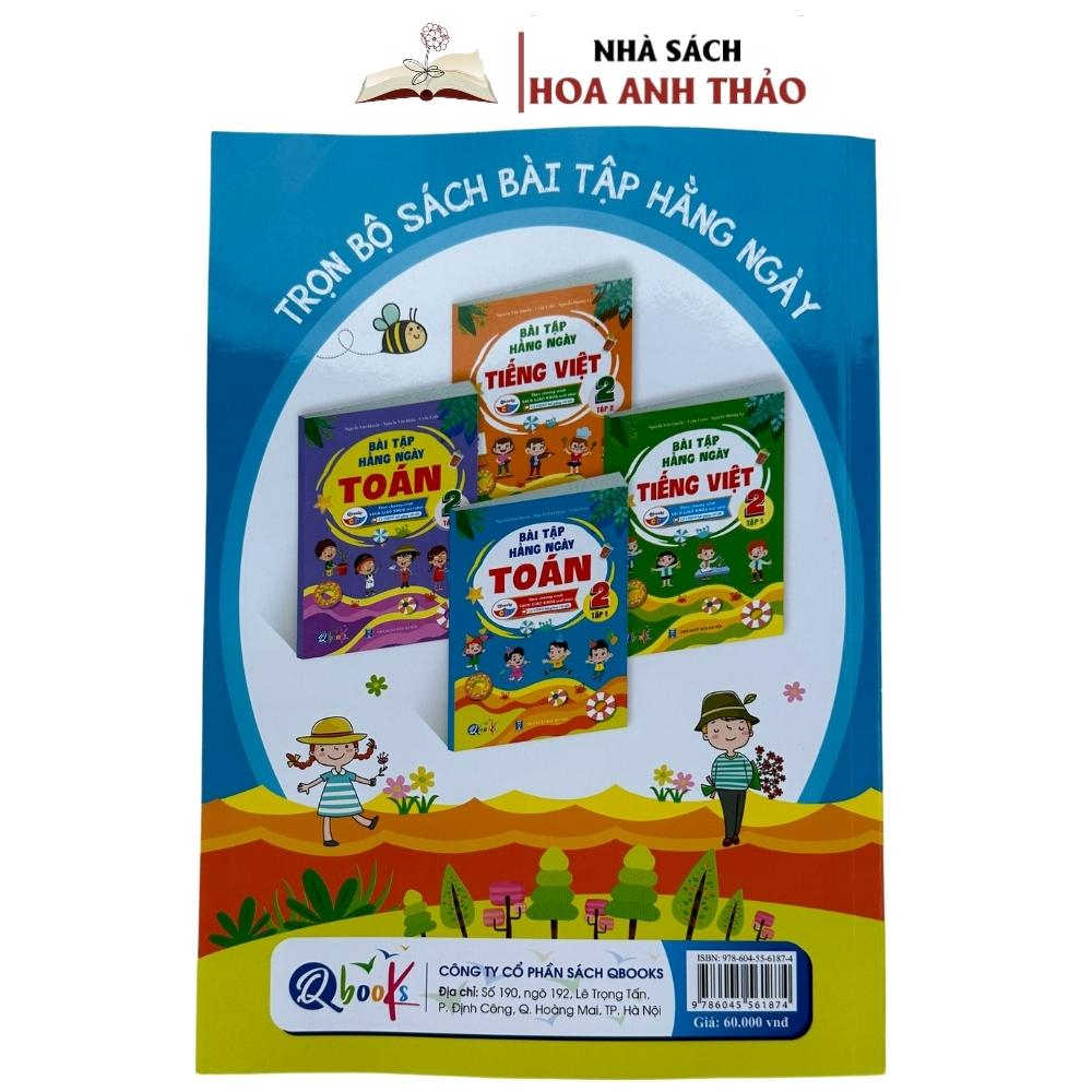 Sách Bài Tập Hằng Ngày Toán - Tiếng Việt Lớp 2 Tập 1  ( Cánh Diều )