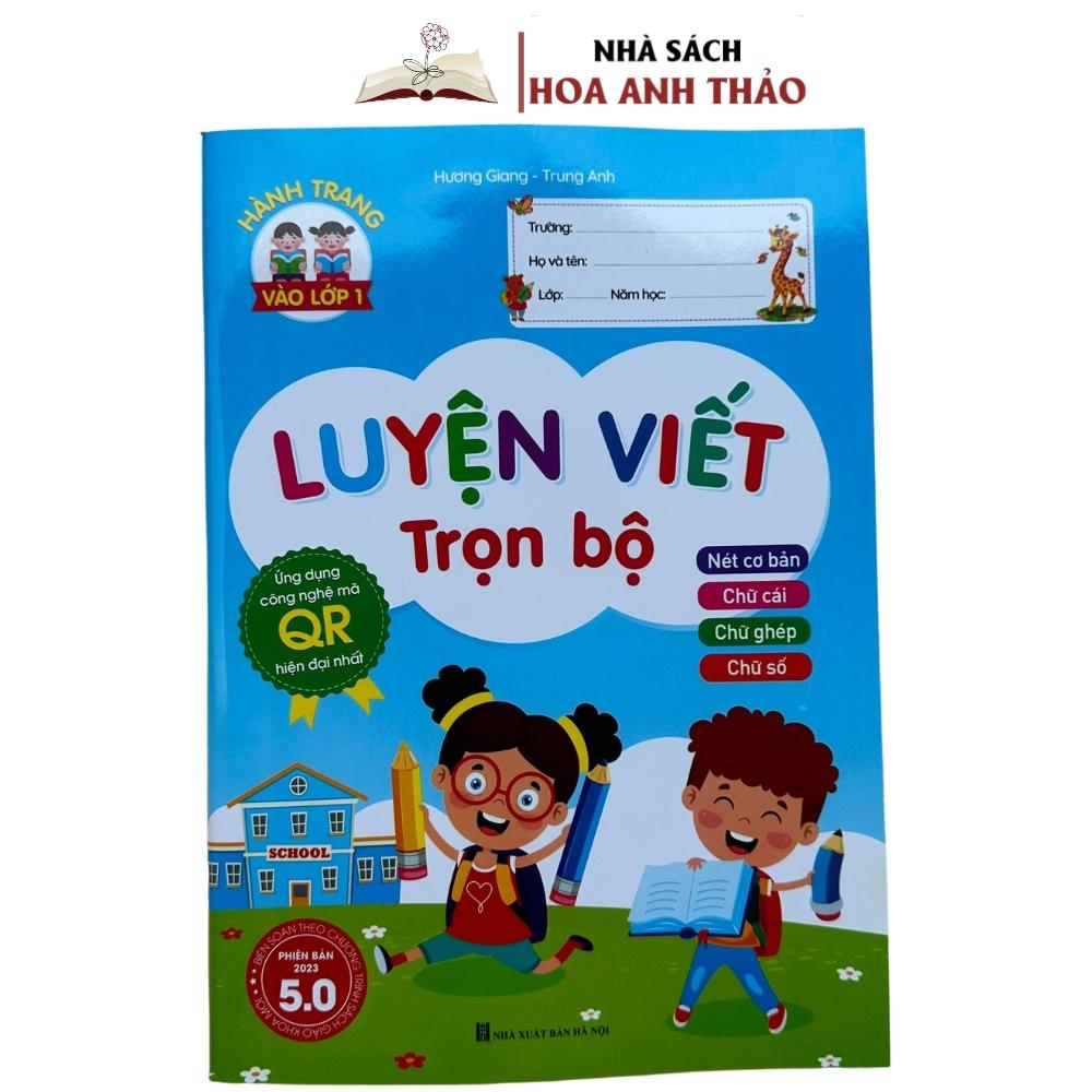 Bộ Vở Hành Trang Dành Cho Bé Vào Lớp 1 Luyện Đọc Luyện Viết Toán Tư Duy