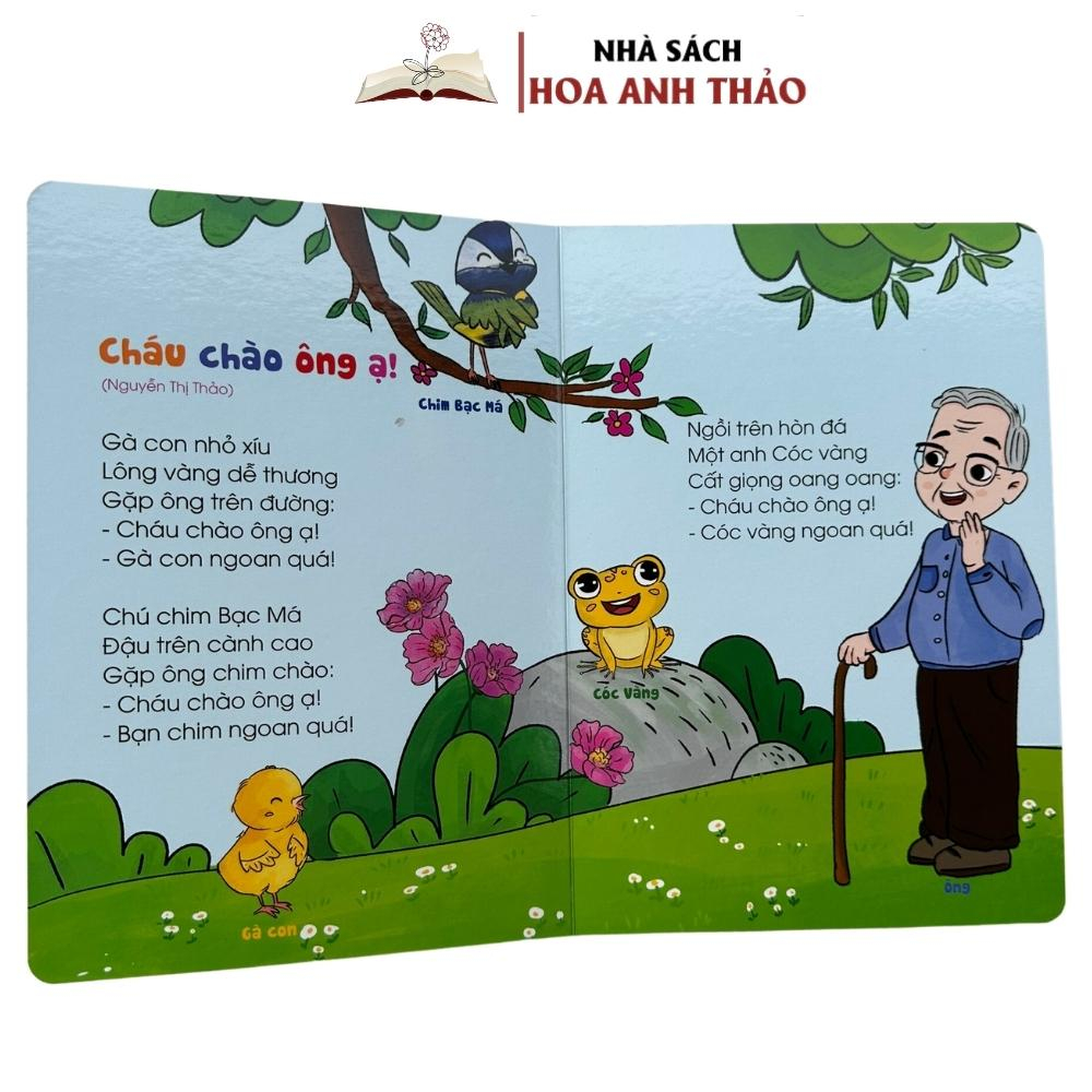 Sách - Thơ Và Đồng Giao Cho Bé Học Nói