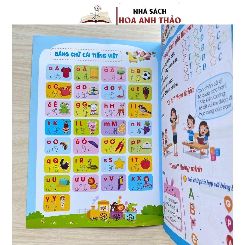 Sách-Luyện viết trọn bộ-thiết kế theo kĩ thuật tách nét gộp chữ chuẩn bị vào lớp 1