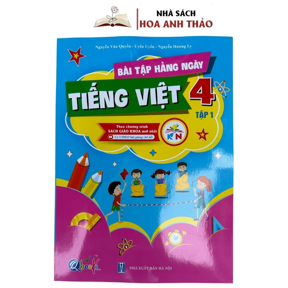 Sách - Combo Bài Tập Hằng Ngày Toán - Tiếng Việt Lớp 4 Tập 1 Kết Nối Tri Thức Với Cuộc Sống