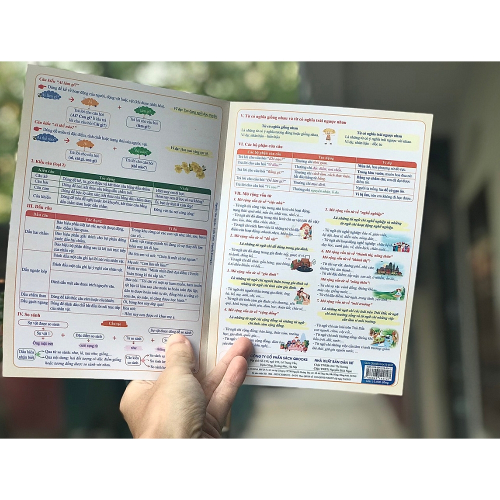 Sổ tổng hợp KT toán - Tiếng Việt tiểu học