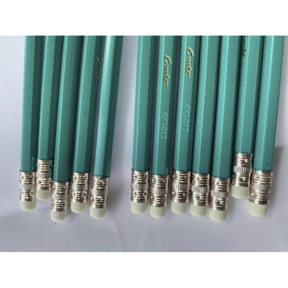 Hộp 12 Bút Chì Pháp 2B Conte Có Tẩy