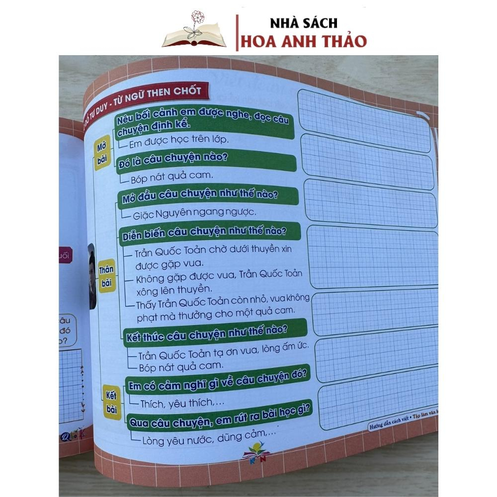 Sách - Hướng Dẫn Cách Viết Tập Làm Văn Lớp 3 - Kết Nối Tri Thức Với Cuộc Sống - Cả năm (1 cuốn)