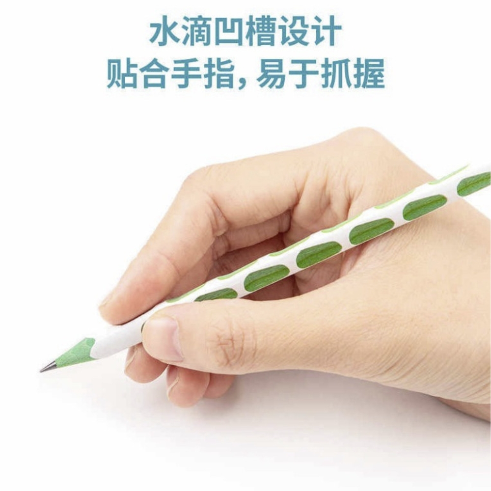Bút Chì Định Vị 2B Deli Có Khắc Rãnh Graphite Pencil - No.58198